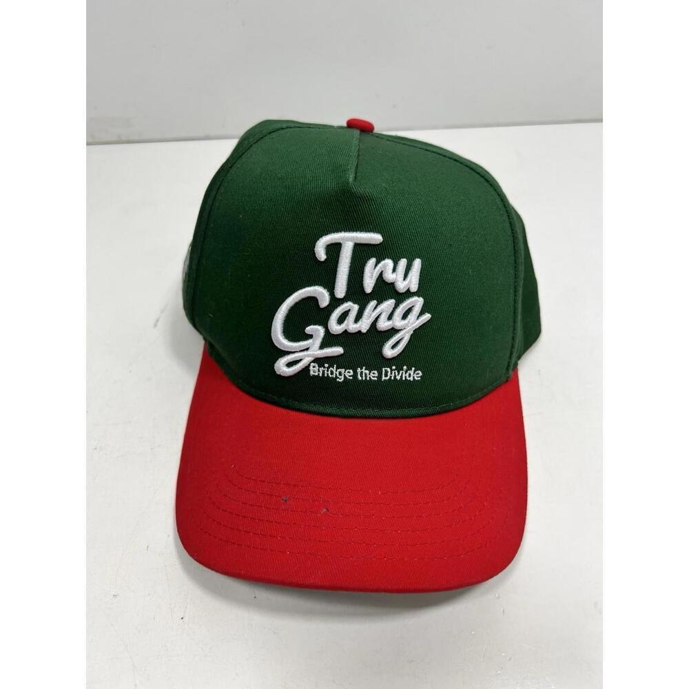 Truwear Limited Edition Tru Gang Hat New Green Xmas Trees Golf
